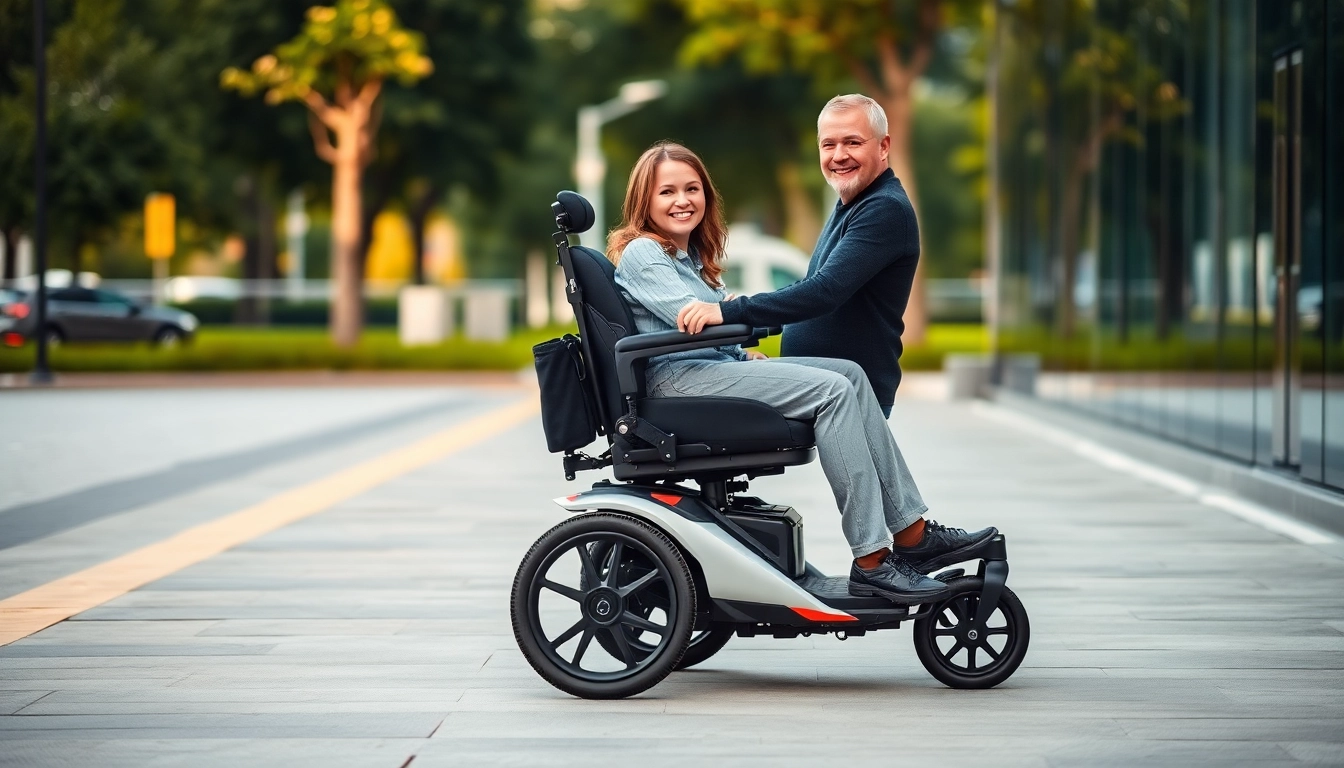 Navigate with ease using a versatile power wheelchair designed for active lifestyles.
