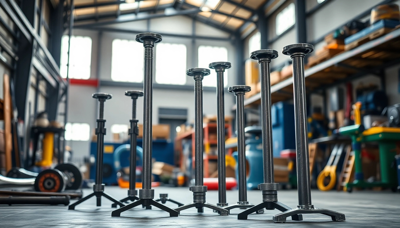 Utilizing pipe stands for effective pipe handling in an industrial environment.
