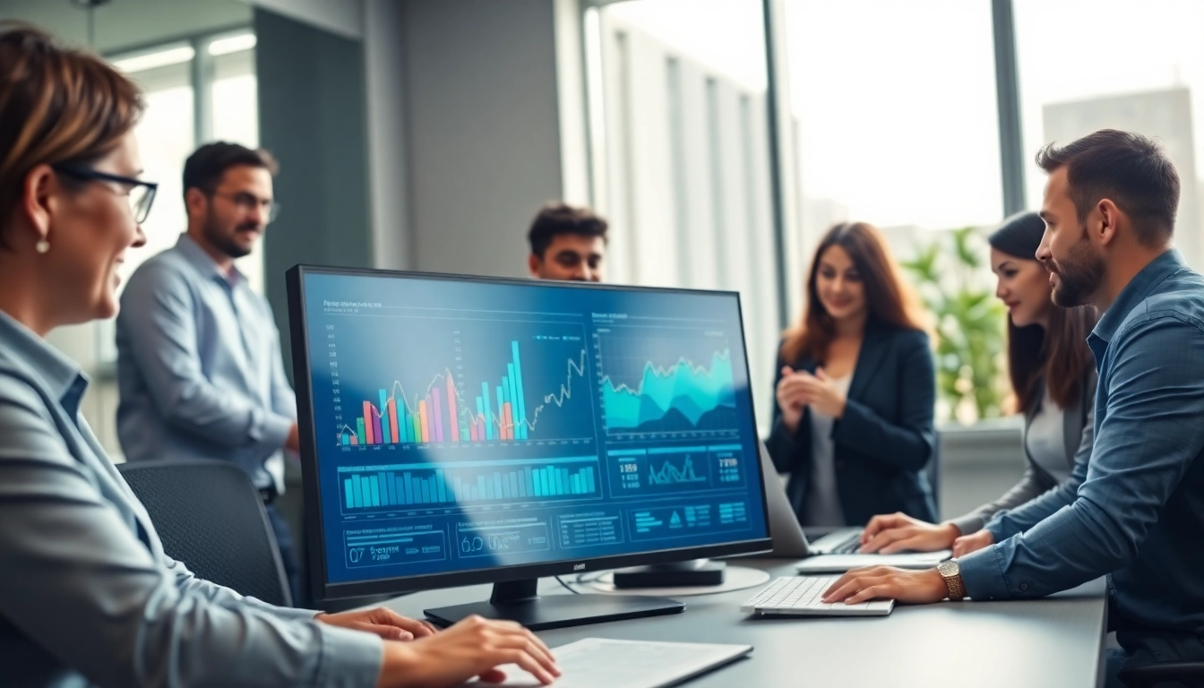 Optimaliseer uw bedrijf met efficiënte oplossingen voor Business internet in een moderne kantooromgeving.