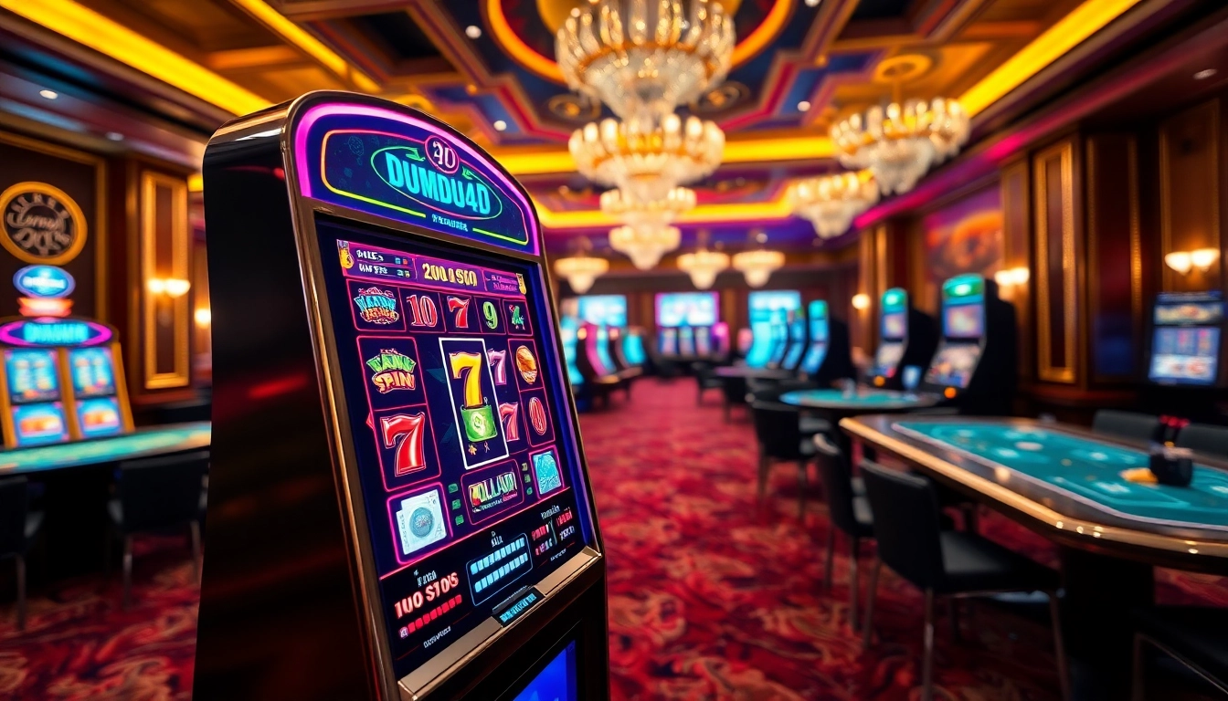 Masuk ke Dumdum4D Login slot yang menarik dengan tampilan antarmuka mewah dan warna cerah.