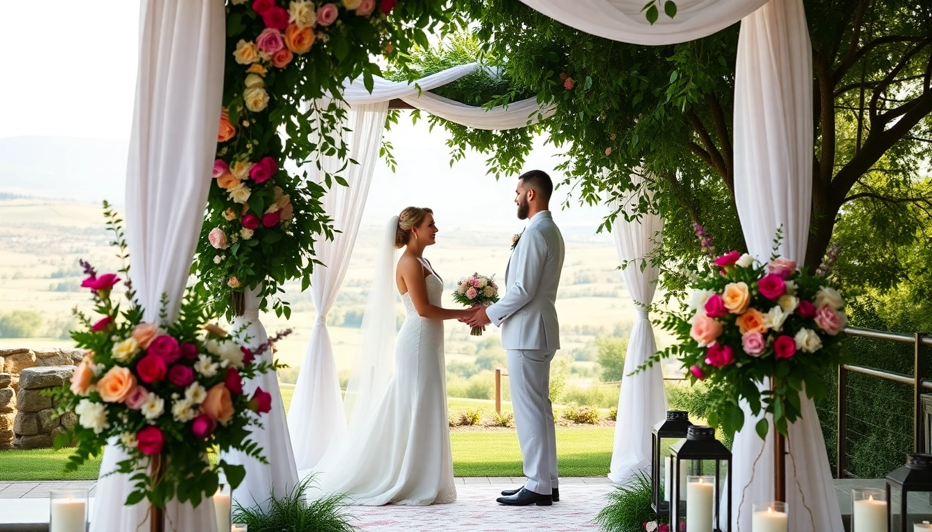 Celebrate love at Clarksburg wedding venues featuring lush gardens and beautiful decor.