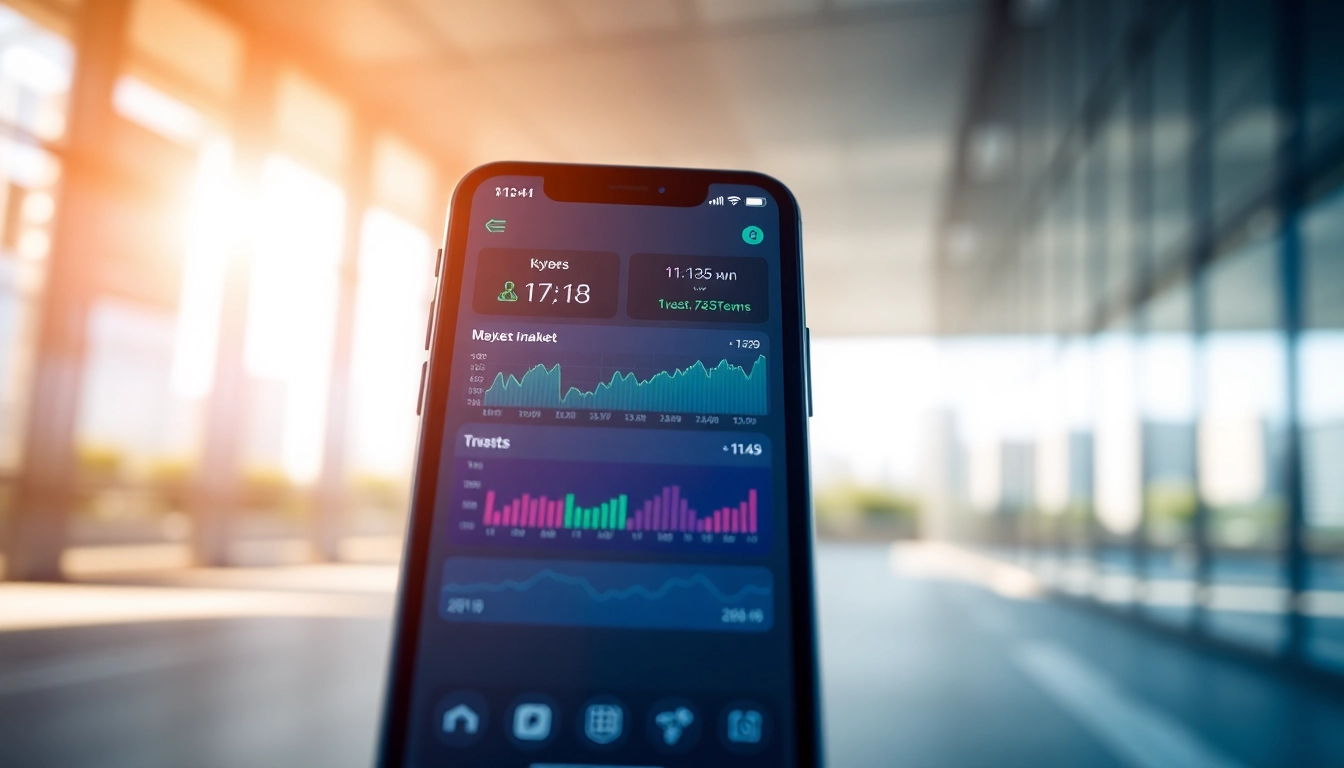 Engage with the kyber swap app interface, featuring market charts and user-friendly design.
