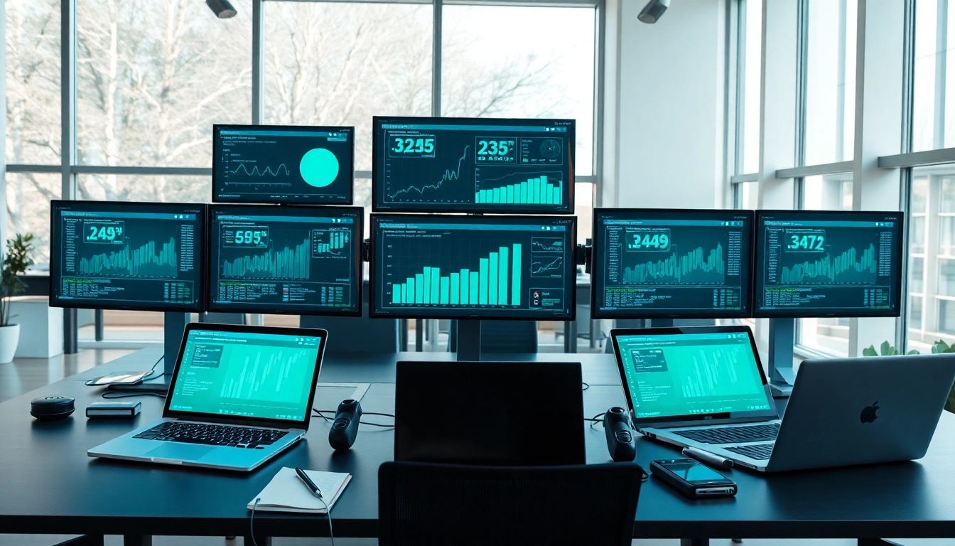 Identify AI detection methods in a modern workspace with digital tools and analytics.