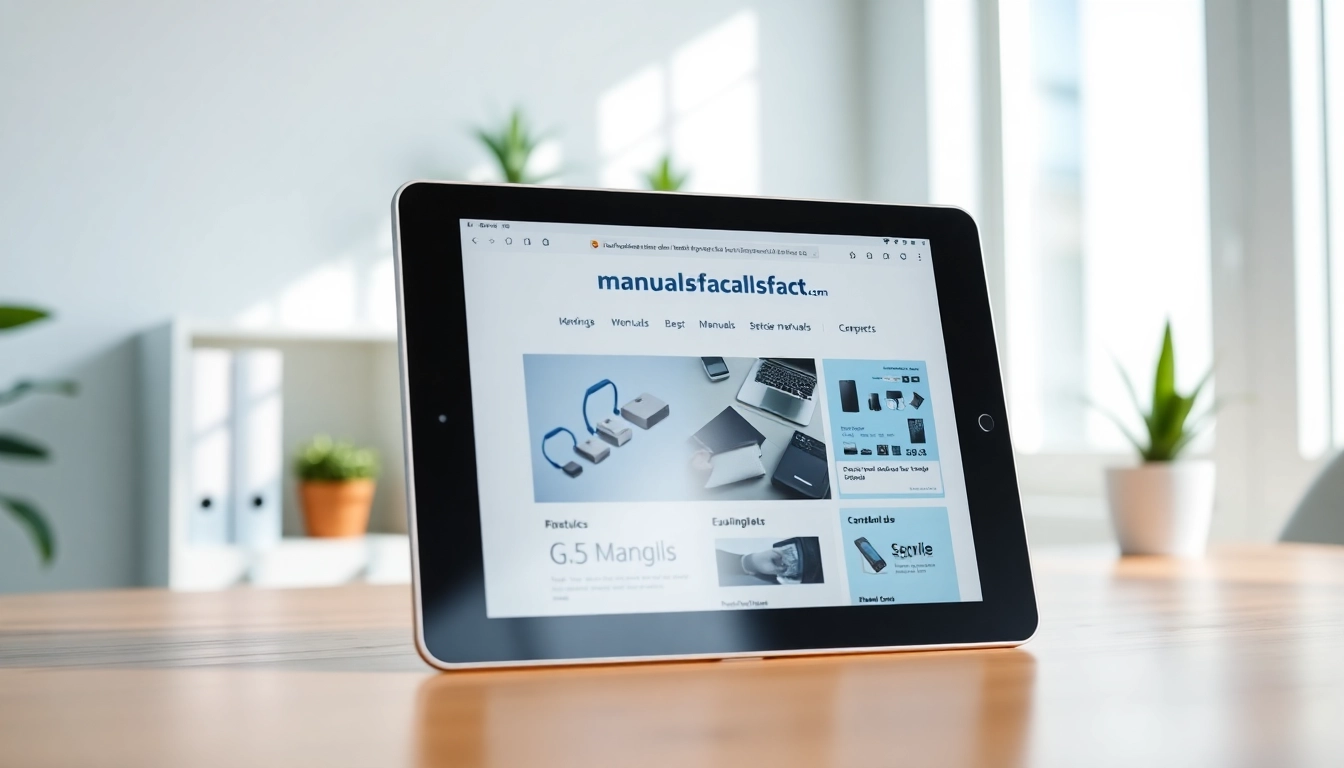 Quick Access to User Manuals: Streamlining Your Experience at https://manualsfact.com/