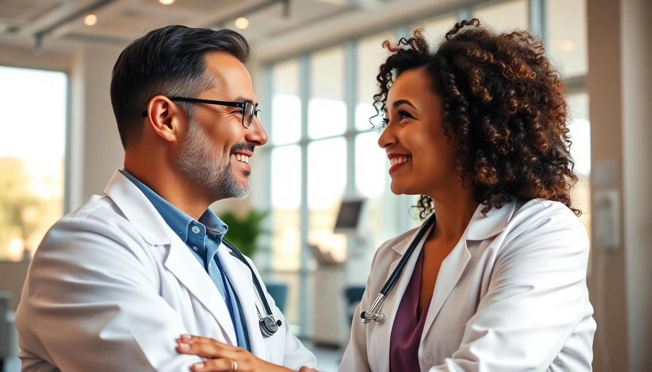 Engaging consultation in concierge medicine las vegas highlighting patient-doctor interaction.